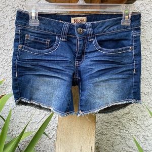 Mudd Kohls Denim Blue Jeans Shorts